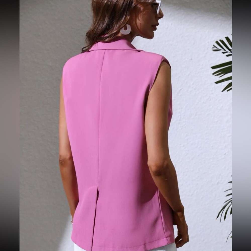 Sleeveless Blazer - Picture 2 of 2